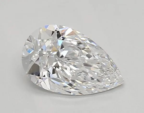 0.88ct PEAR D VVS2 Lab diamond