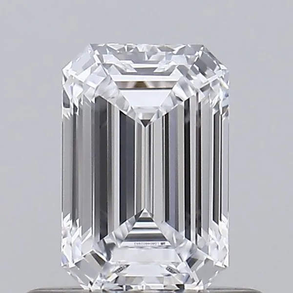 0.52ct EMERALD D IF Lab diamond