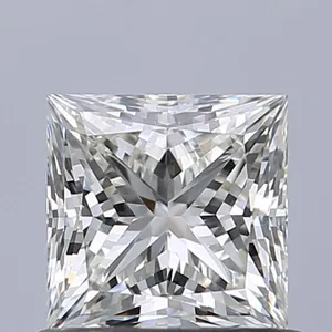 0.71ct PRINCESS H VVS1 Natural diamond