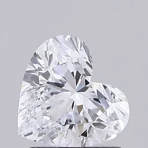 1.06ct HEART E IF Lab diamond