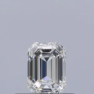 0.41ct EMERALD F VVS1 Natural diamond