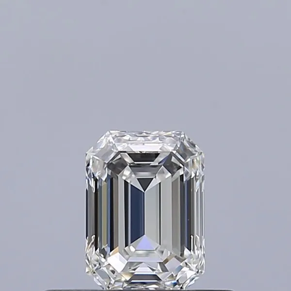 0.41ct EMERALD F VVS1 Natural diamond