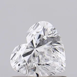 0.54ct HEART D VVS1 Lab diamond