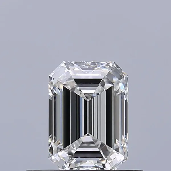 0.5ct EMERALD F VVS1 Natural diamond