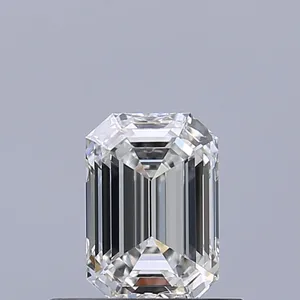 0.53ct EMERALD F VVS2 Natural diamond