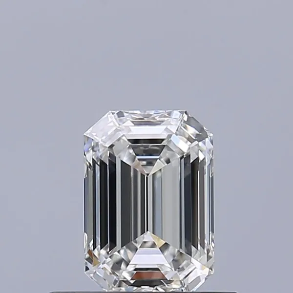 0.53ct EMERALD F VVS2 Natural diamond