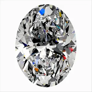 0.4ct OVAL F VVS2 Natural diamond