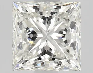 0.93ct PRINCESS H VVS2 Natural diamond
