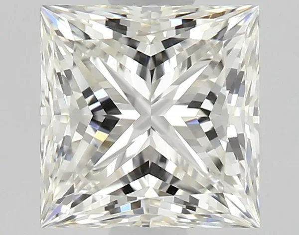 0.93ct PRINCESS H VVS2 Natural diamond