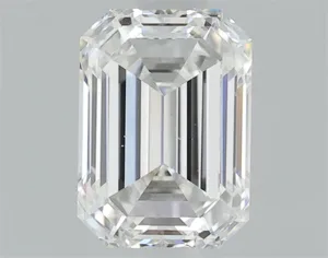 0.53ct EMERALD F VS2 Natural diamond