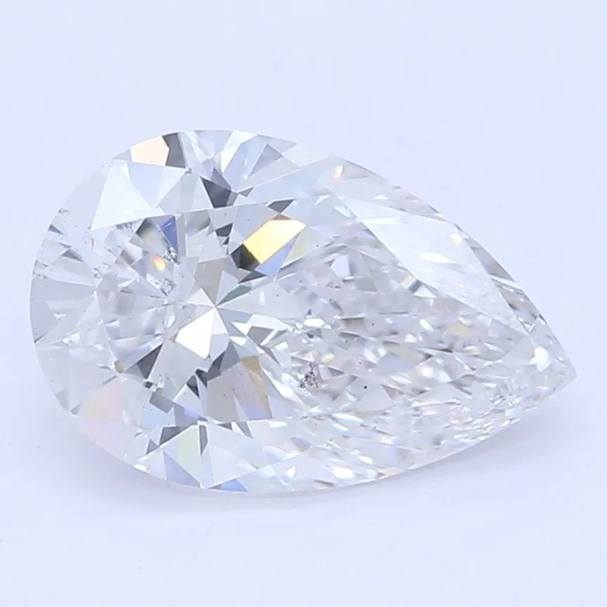 0.87ct PEAR E VS2 Lab Grown diamond