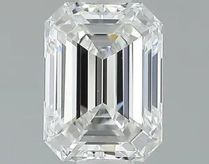 0.52ct EMERALD F VS1 Natural diamond