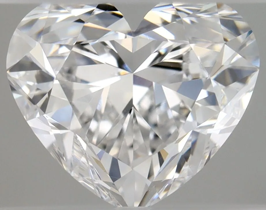0.91ct HEART D VVS2 Natural diamond