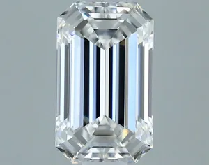 0.4ct EMERALD E VVS2 Natural diamond