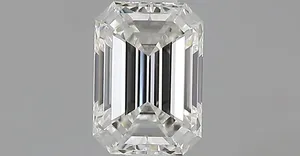 0.7ct EMERALD H VVS2 Natural diamond