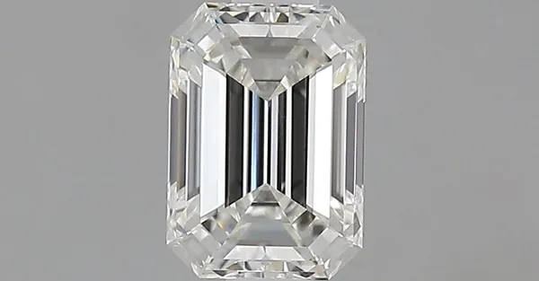 0.7ct EMERALD H VVS2 Natural diamond