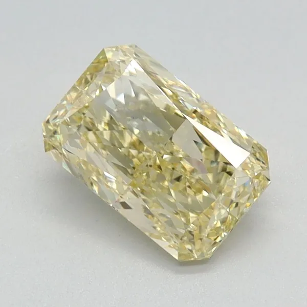 1.15ct RADIANT Fancy Intense Yellow VS1 Coloured Lab diamond