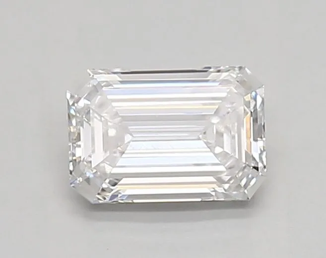 0.66ct EMERALD D VVS1 Lab Grown diamond