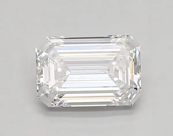 0.66ct EMERALD D VVS1 Lab diamond