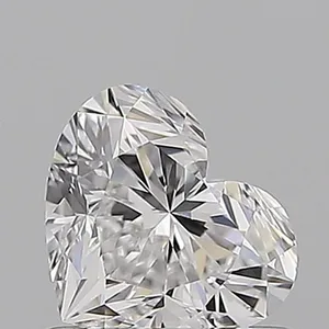 0.71ct HEART D IF Natural diamond