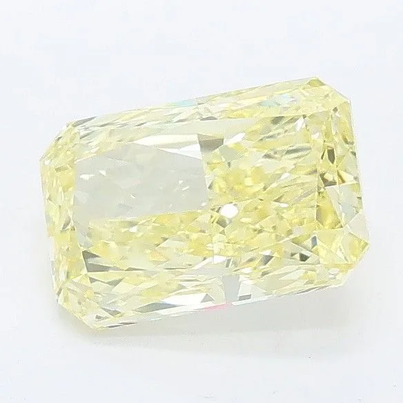 1.29ct RADIANT Fancy Intense Yellow VVS2 Coloured Lab diamond