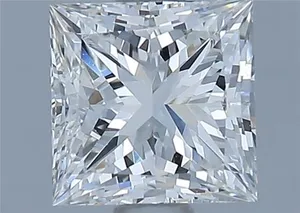 0.91ct PRINCESS G VVS2 Natural diamond