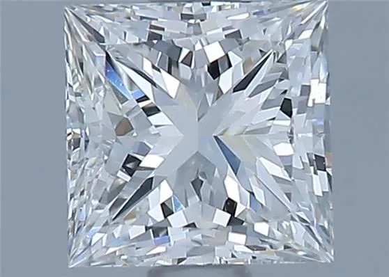 0.91ct PRINCESS G VVS2 Natural diamond