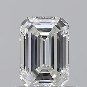 0.64ct EMERALD H IF Natural diamond
