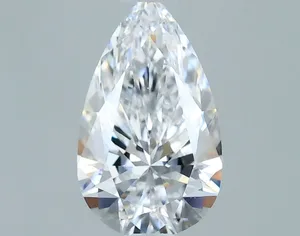 0.53ct PEAR D VS2 Natural diamond