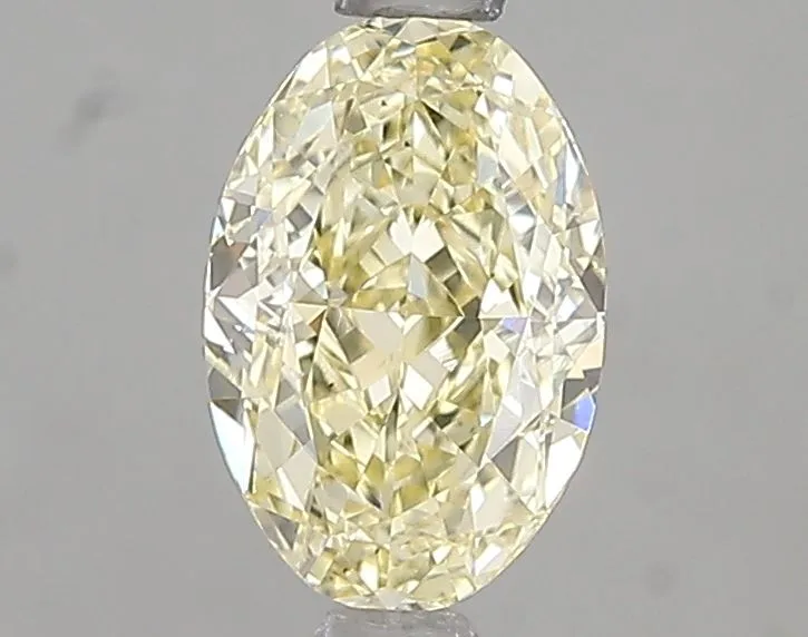 1.03ct OVAL Fancy Yellow VS2 Coloured Lab diamond