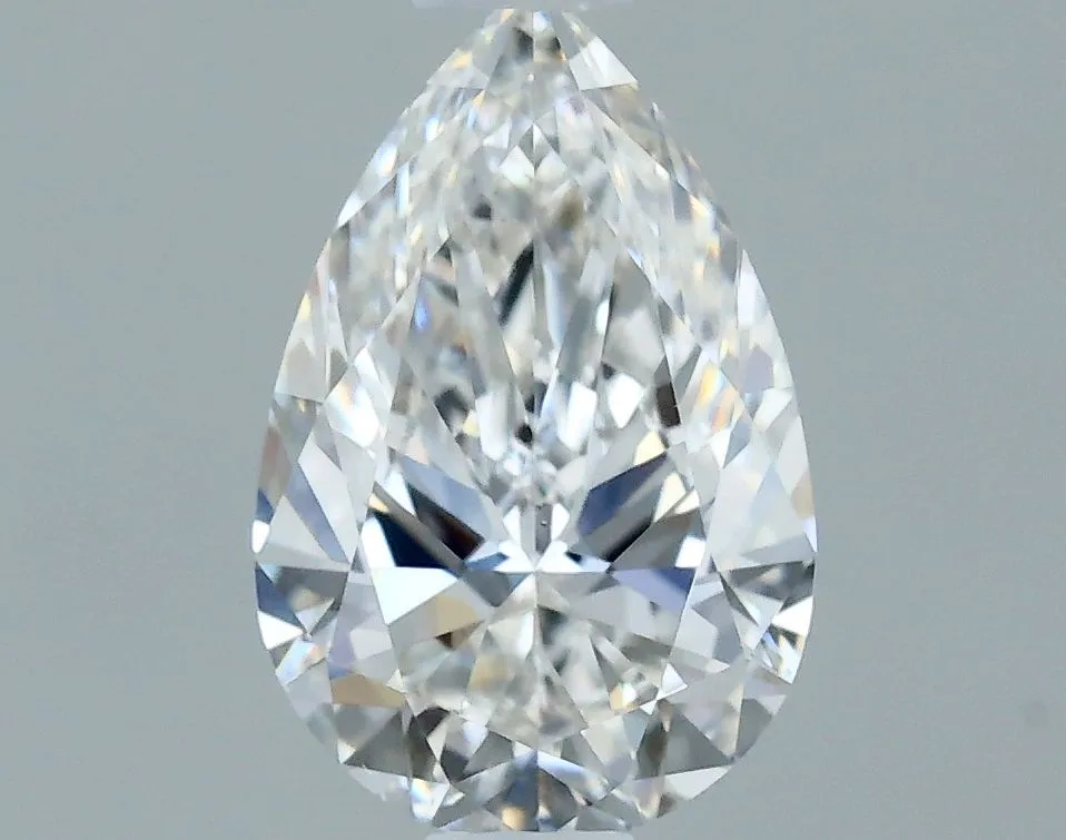 0.55ct PEAR F VS2 Natural diamond