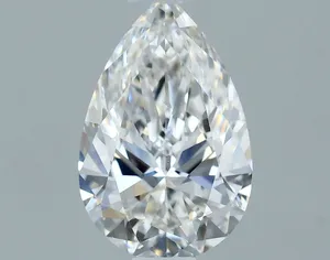 0.55ct PEAR F VS2 Natural diamond