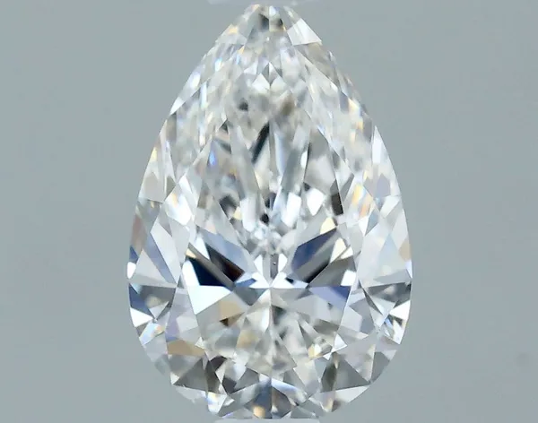 0.55ct PEAR F VS2 Natural diamond