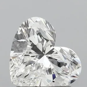 1.36ct HEART E VVS2 Lab diamond