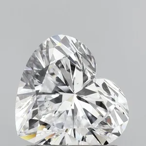0.87ct HEART D VVS2 Lab diamond