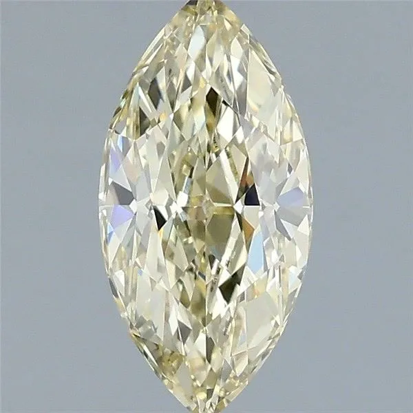 1.56ct MARQUISE Fancy Light Yellow VS1 Coloured Lab diamond