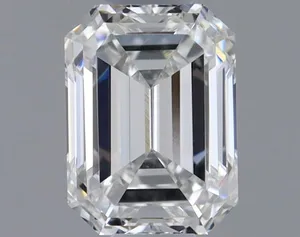0.37ct EMERALD F VVS2 Natural diamond
