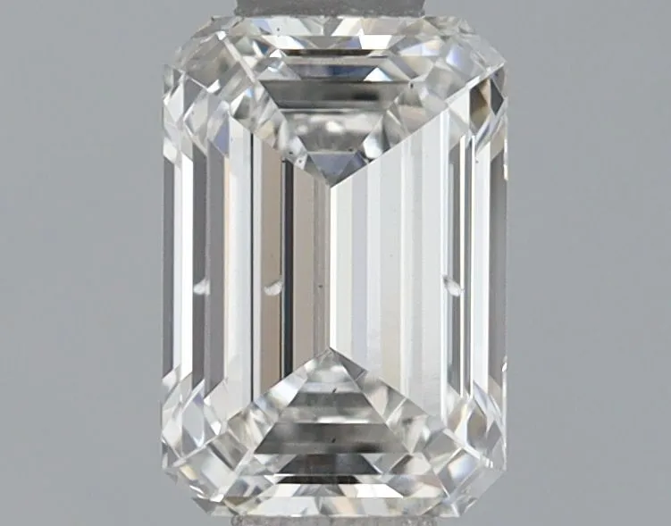0.72ct EMERALD F VS2 Lab Grown diamond