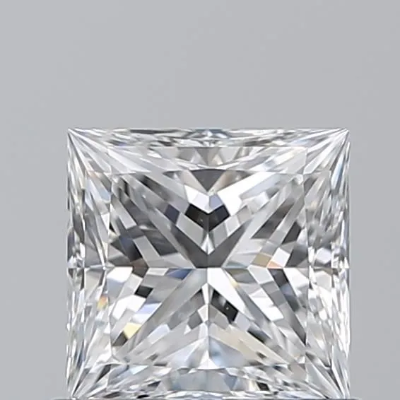 0.70ct PRINCESS D VS2 Natural diamond