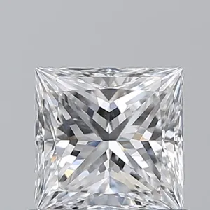 0.7ct PRINCESS D VS2 Natural diamond