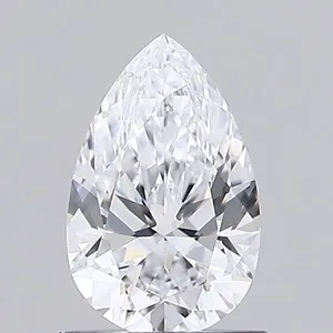 0.7ct PEAR D VVS1 Lab diamond