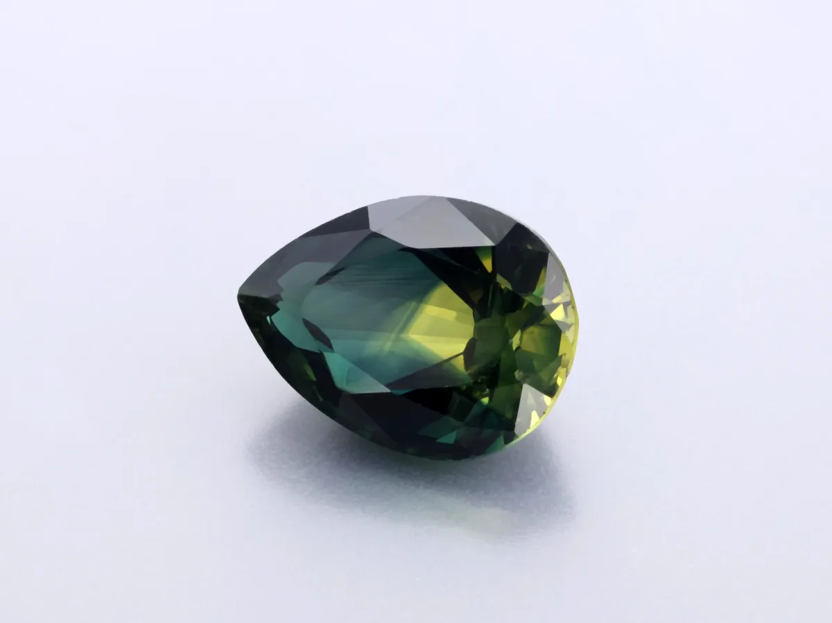 2.28ct Multi-Colour Sapphire, Pear Shape gemstone