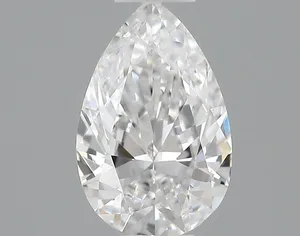 0.3ct PEAR D VVS1 Natural diamond