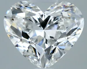 0.5ct HEART E VVS2 Natural diamond