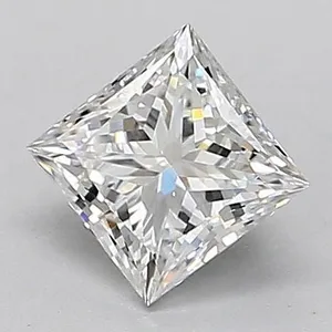 0.6ct PRINCESS F VS2 Natural diamond