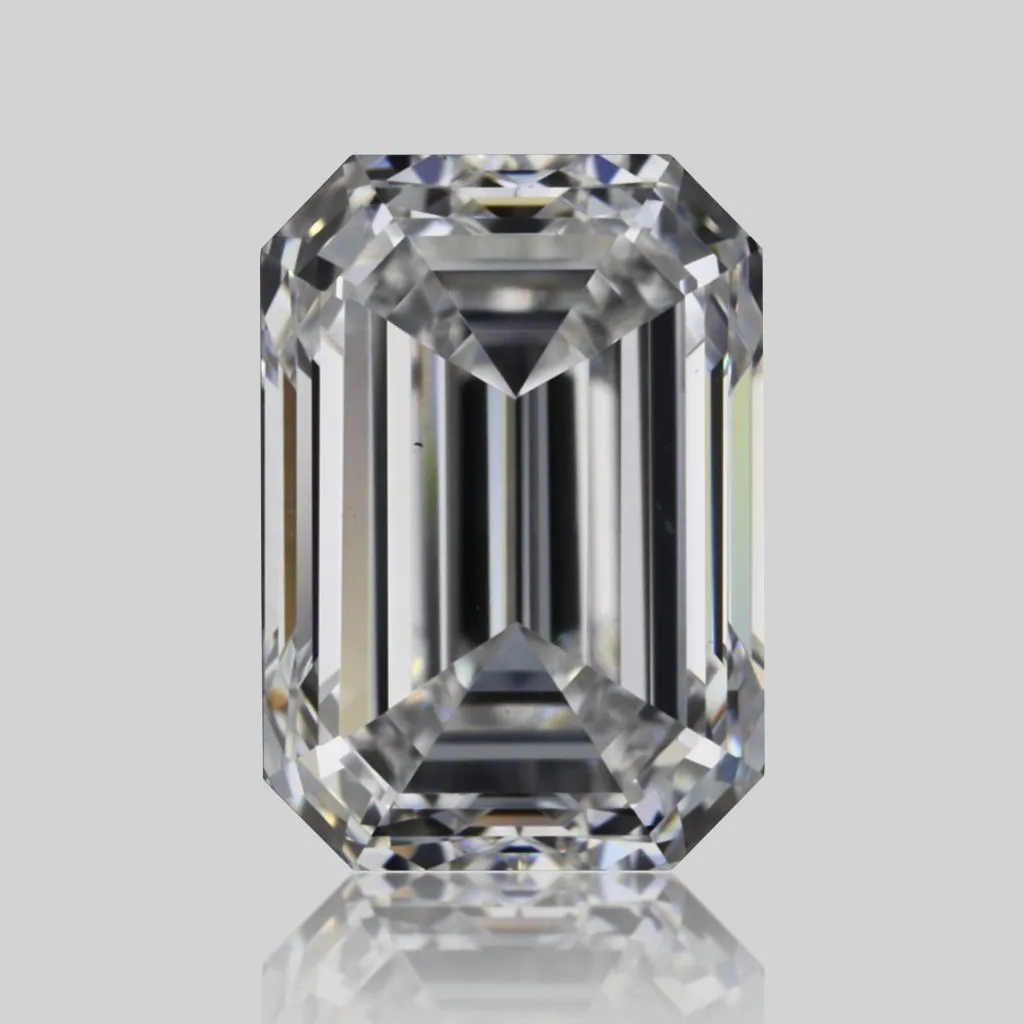 0.70ct EMERALD D VS2 Natural diamond