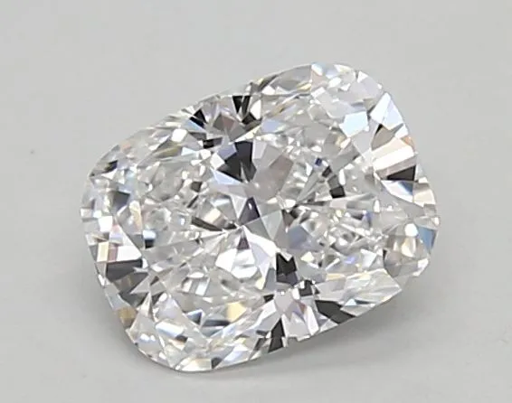 0.64ct CUSHION D VVS2 Lab Grown diamond