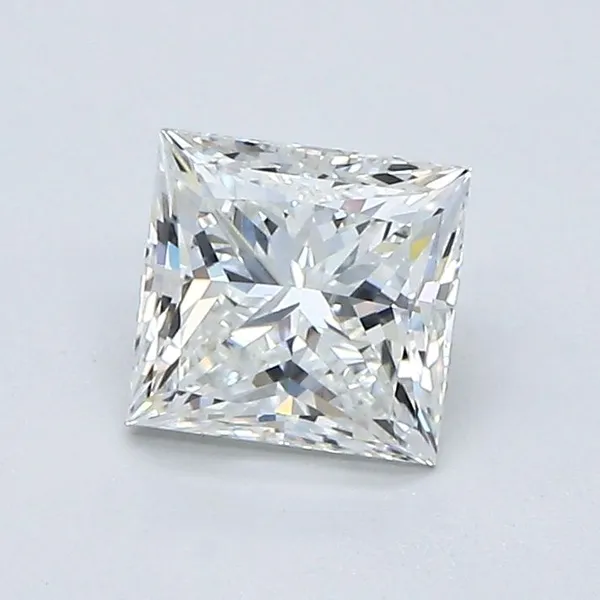 1ct PRINCESS H VVS2 Natural diamond