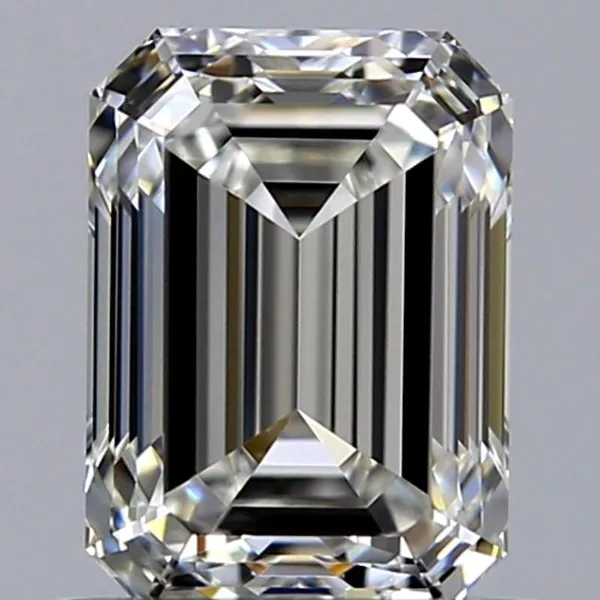 0.7ct EMERALD H IF Natural diamond