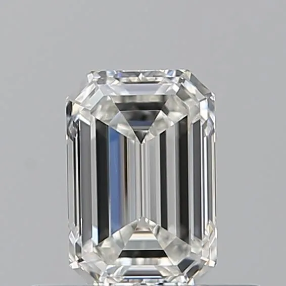 0.53ct EMERALD H VVS1 Natural diamond